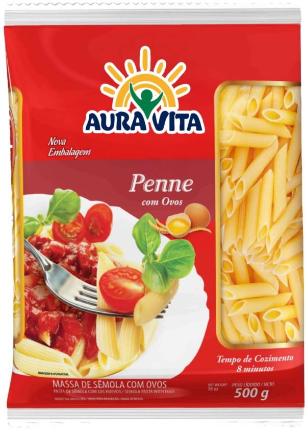 Penne com ovos 500g