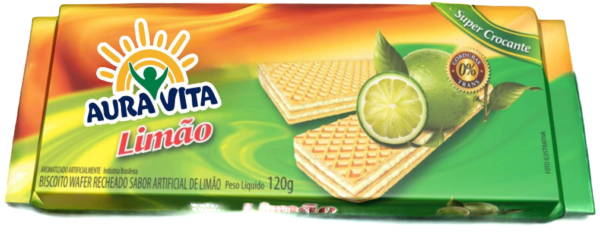 Wafer Limão 120g